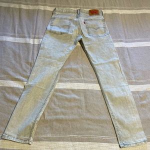 Levi’s 510 acid wash jeans. 30x30. Distressed knees. Excellent condition!